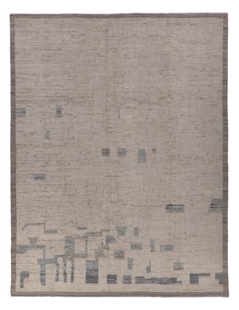Alfombra bereber - 343 x 256 cm - gris