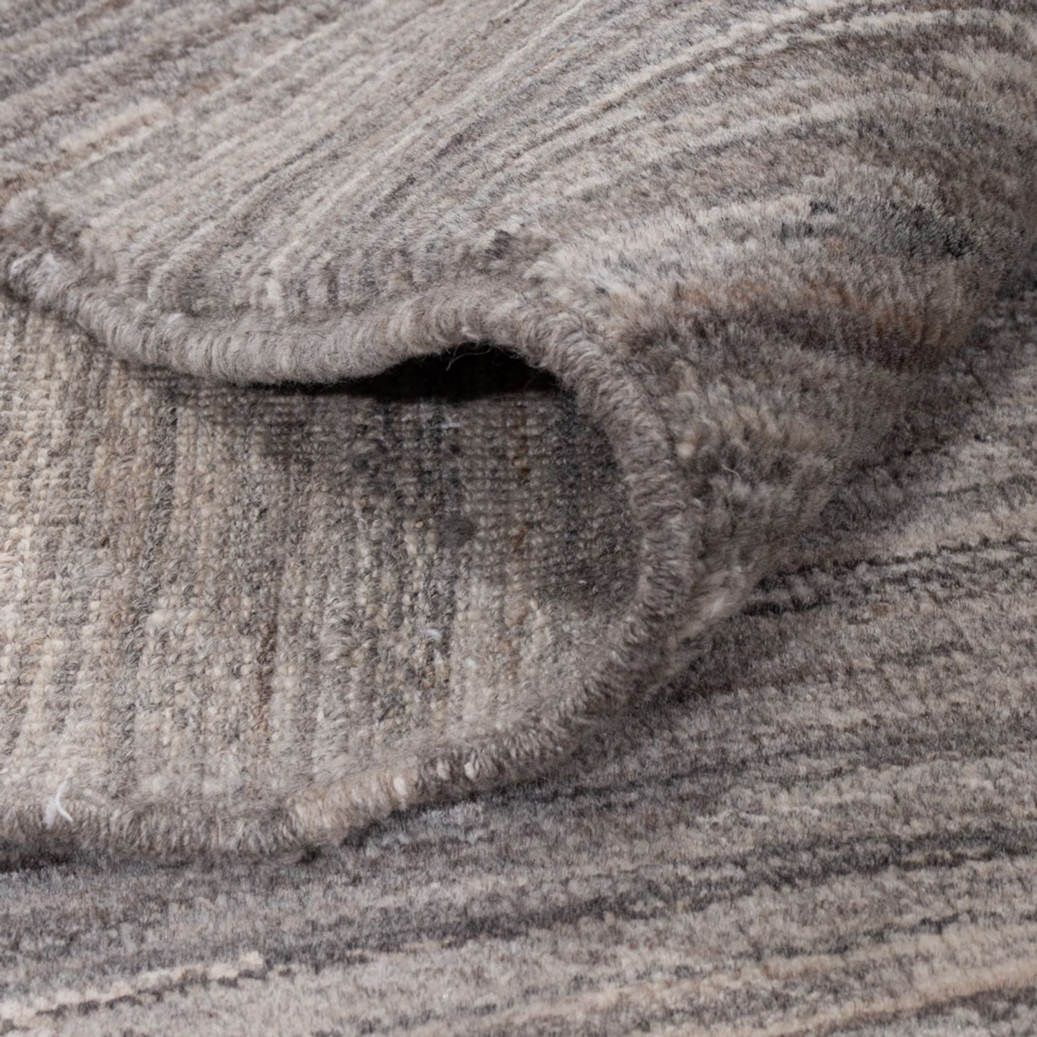 Berber Teppich - 234 x 183 cm - dunkelgrau