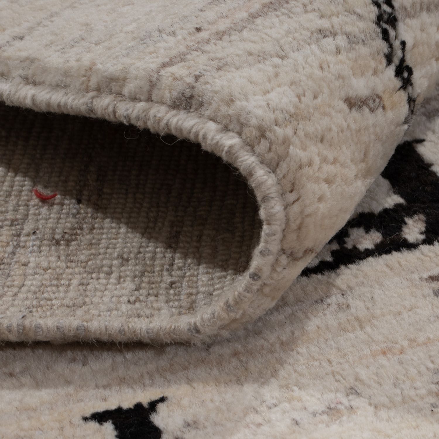 Berber Teppich - 240 x 173 cm - dunkelgrau