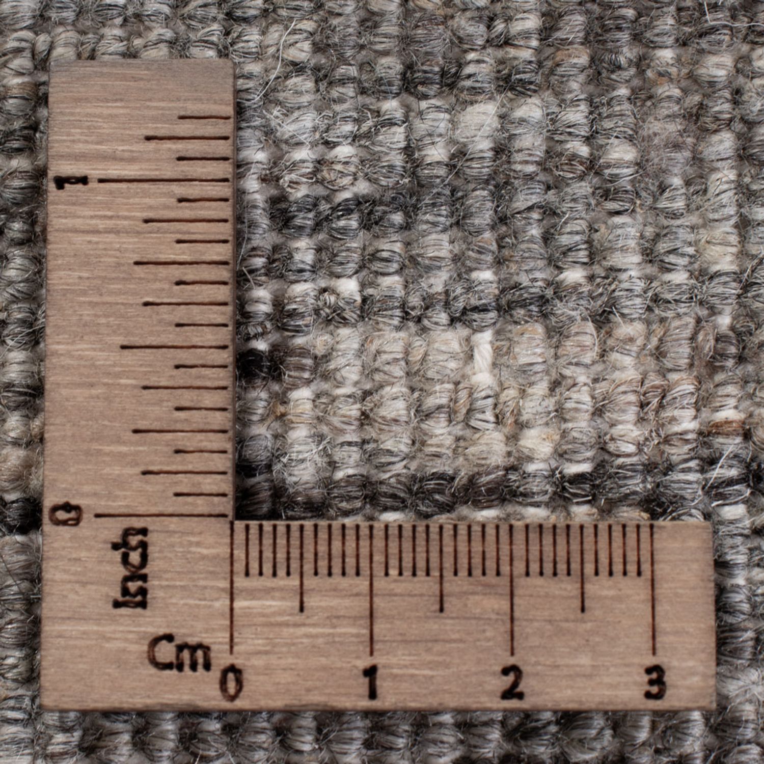 Berber Teppich - 238 x 185 cm - dunkelgrau