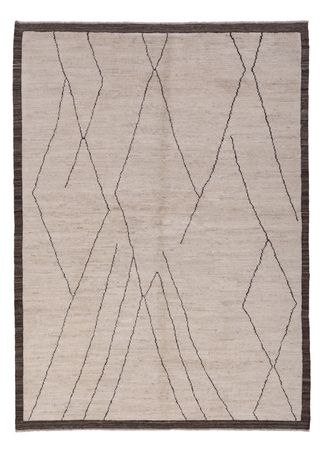 Alfombra bereber - 239 x 172 cm - gris claro