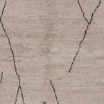 Alfombra bereber - 239 x 172 cm - gris claro