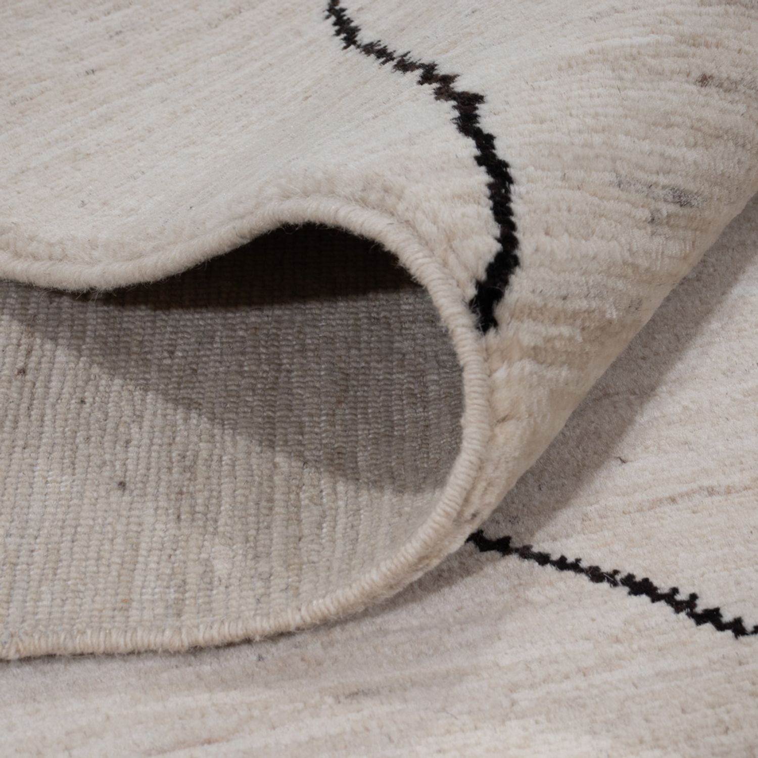 Berber Teppich - 235 x 175 cm - grau