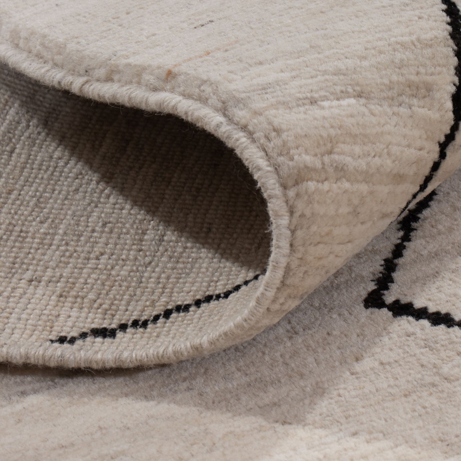 Alfombra bereber - 235 x 175 cm - gris