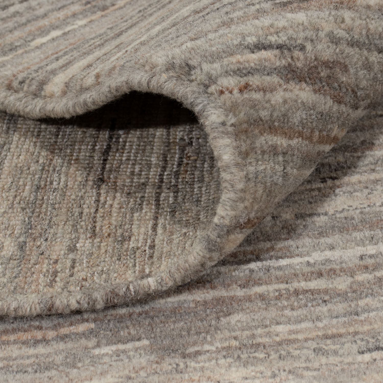 Berber Teppich - 237 x 179 cm - dunkelgrau