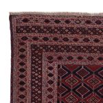 Kelim Teppich - Oriental quadratisch  - 187 x 161 cm - dunkelrot