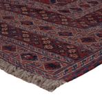 Kelim Teppich - Oriental quadratisch  - 187 x 161 cm - dunkelrot