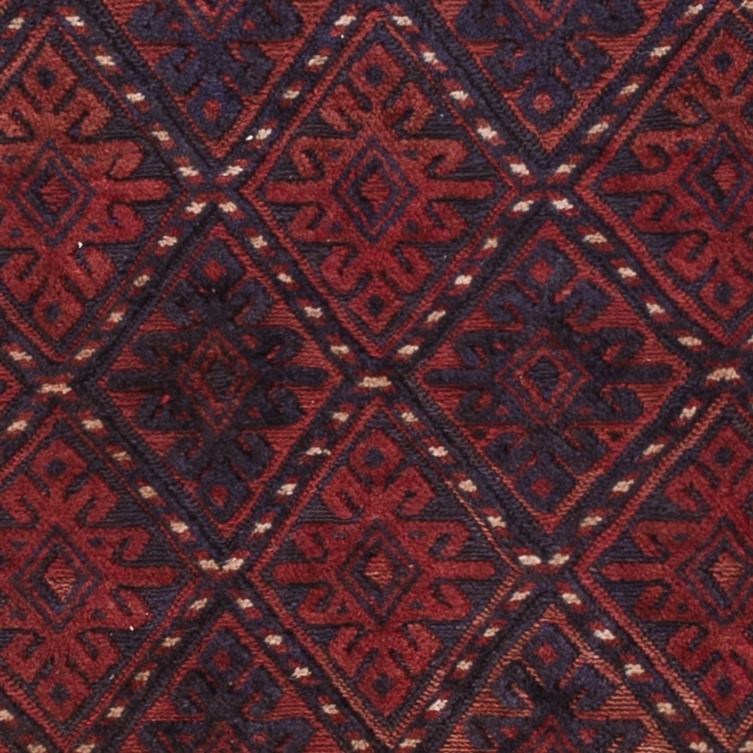 Kelim Teppich - Oriental - 189 x 146 cm - dunkelrot