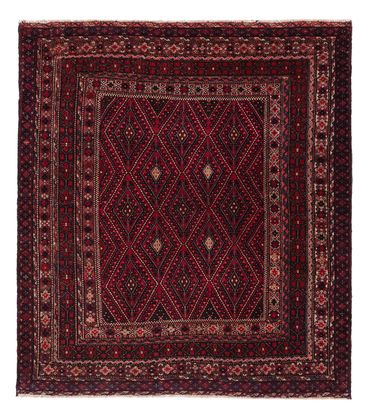 Kelim Teppich - Oriental - 174 x 149 cm - dunkelrot