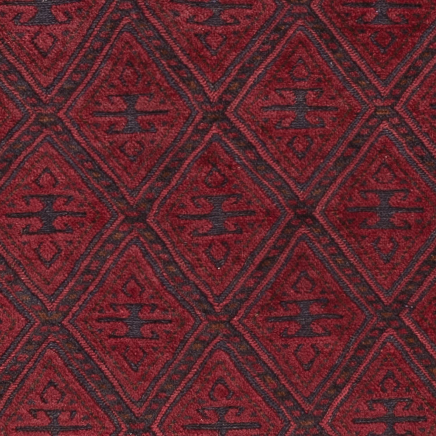 Kelim Teppich - Oriental - 185 x 153 cm - dunkelrot