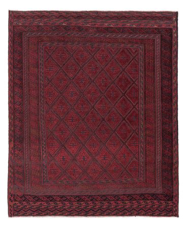 Kelim Teppich - Oriental - 185 x 153 cm - dunkelrot