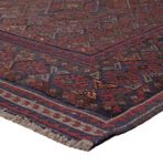 Kelim Teppich - Oriental - 195 x 159 cm - dunkelrot