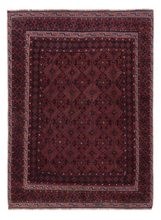 Kelim Teppich - Oriental - 184 x 137 cm - dunkelrot