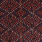 Kelim Teppich - Oriental - 175 x 134 cm - dunkelrot