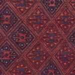 Kelim Teppich - Oriental - 194 x 159 cm - dunkelrot