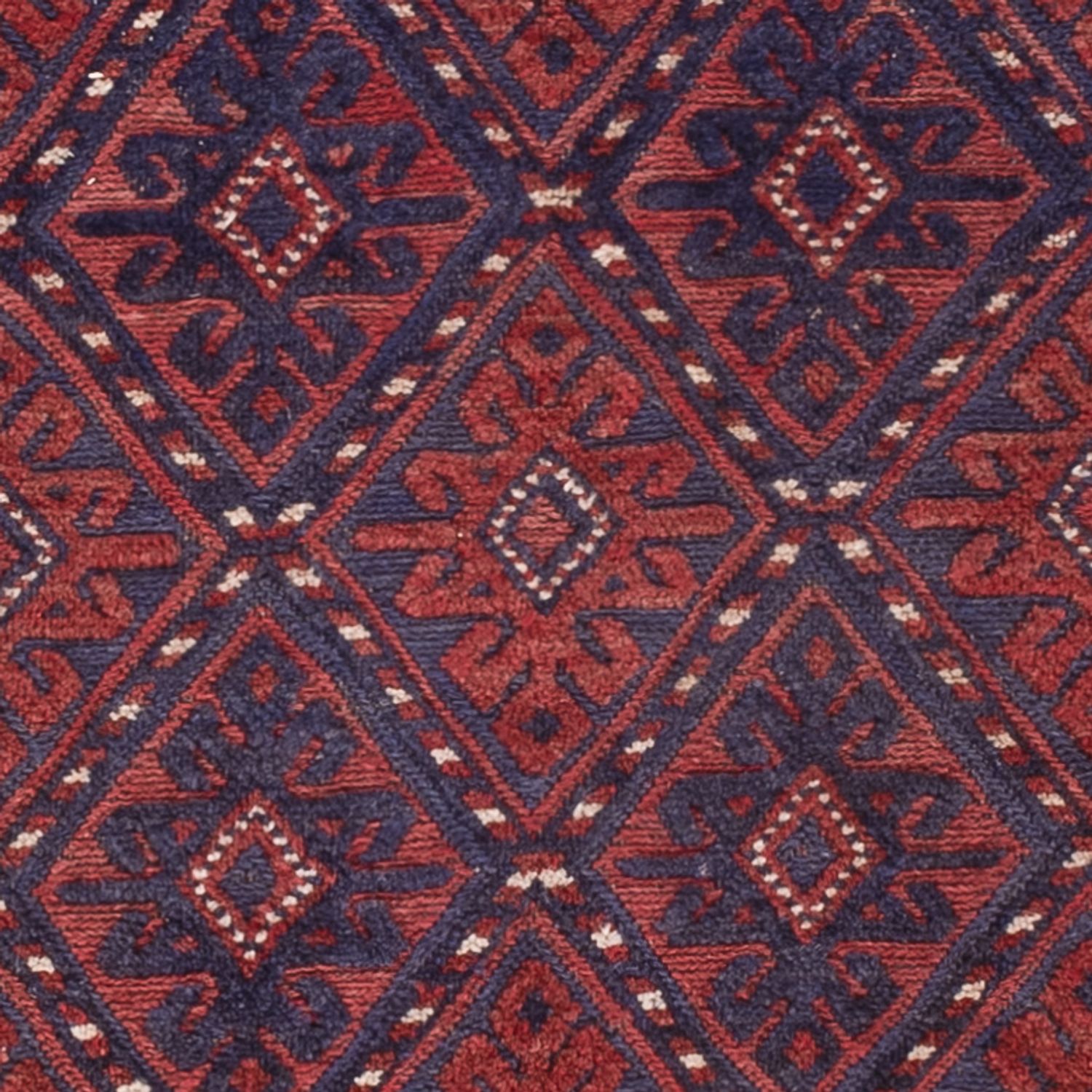 Kelim Teppich - Oriental - 191 x 145 cm - dunkelrot