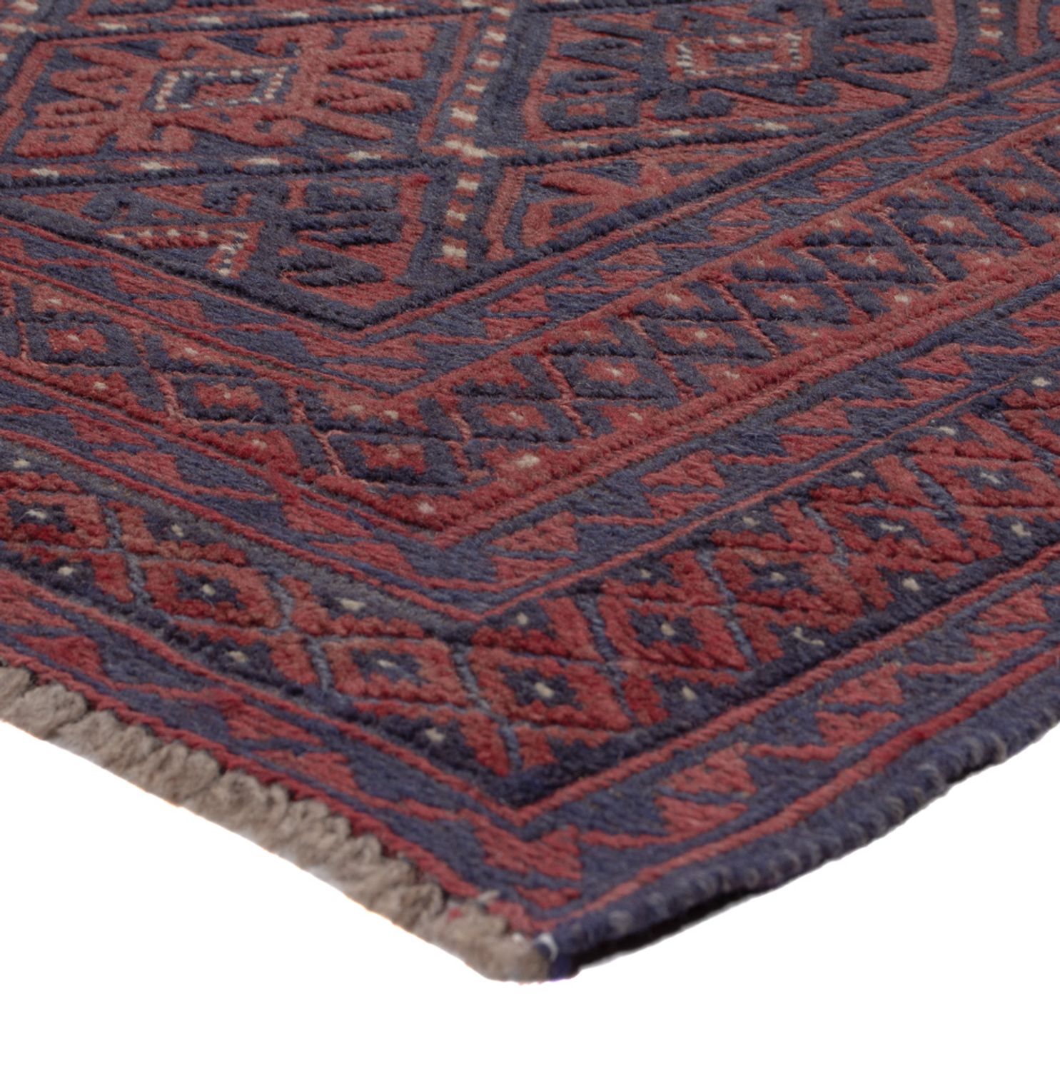 Kelim Teppich - Oriental - 191 x 145 cm - dunkelrot