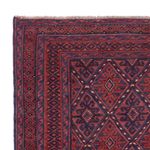 Kelim Teppich - Oriental - 191 x 145 cm - dunkelrot