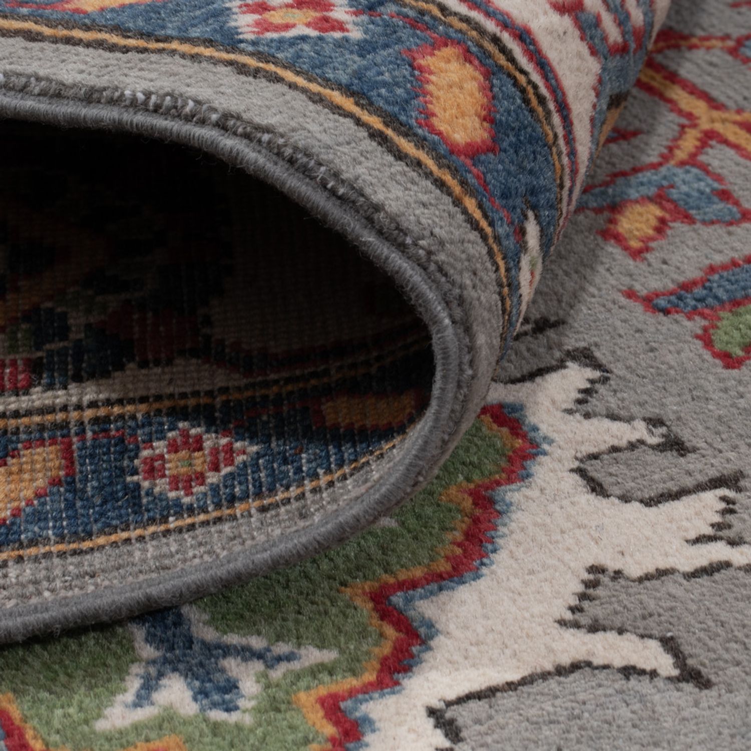 Ziegler Teppich - Kazak - 231 x 169 cm - grau