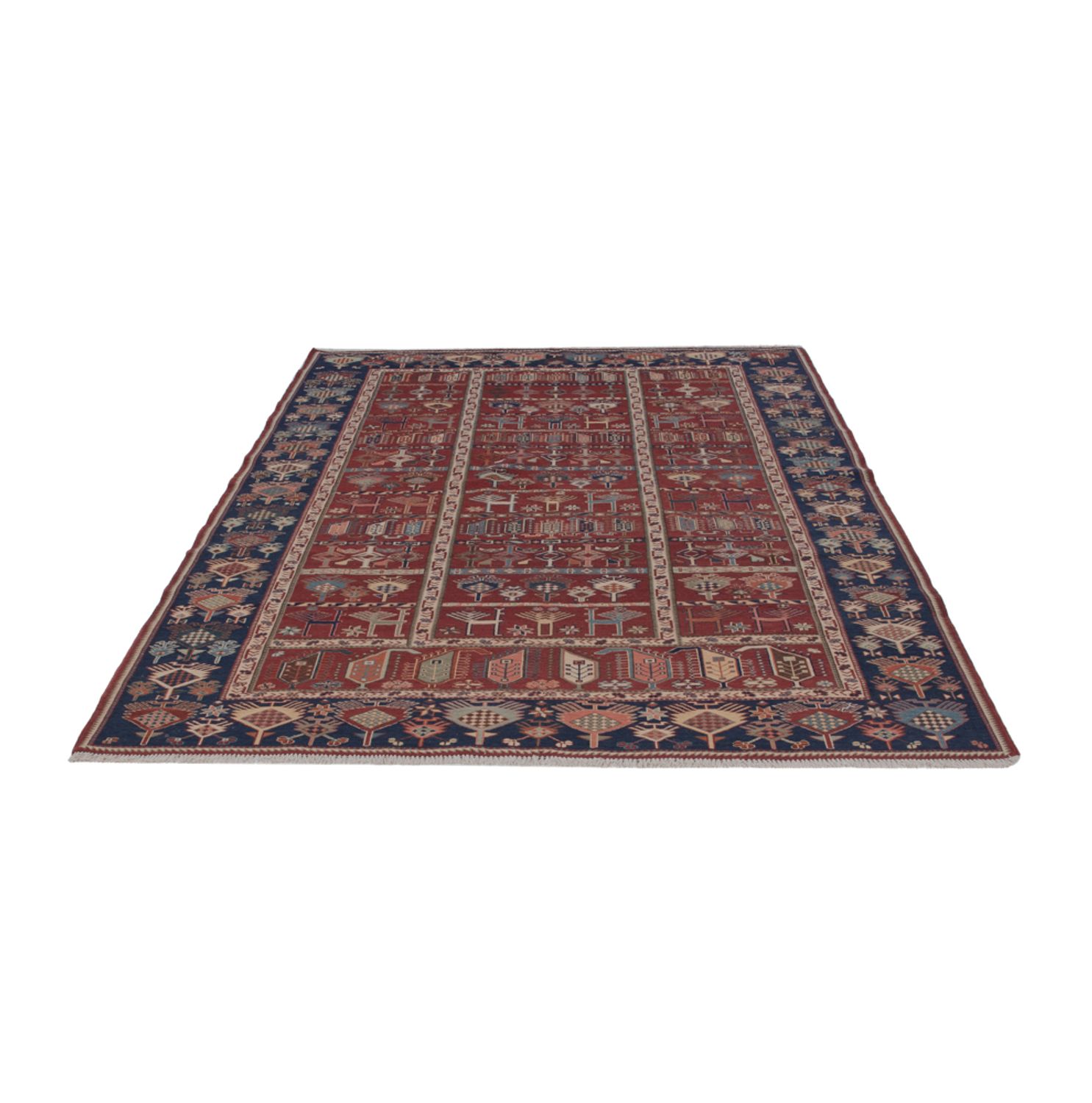 Kelim Teppich - Oriental - Soumak - 236 x 178 cm - rost