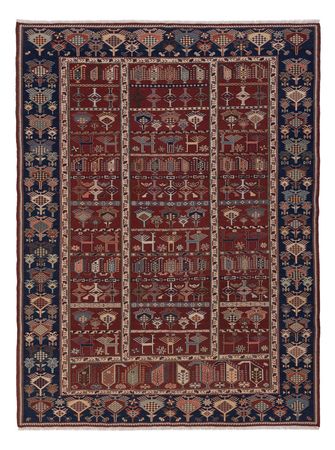 Kelim Teppich - Oriental - Soumak - 236 x 178 cm - rost