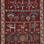 Kelim Teppich - Oriental - Soumak - 236 x 178 cm - rost
