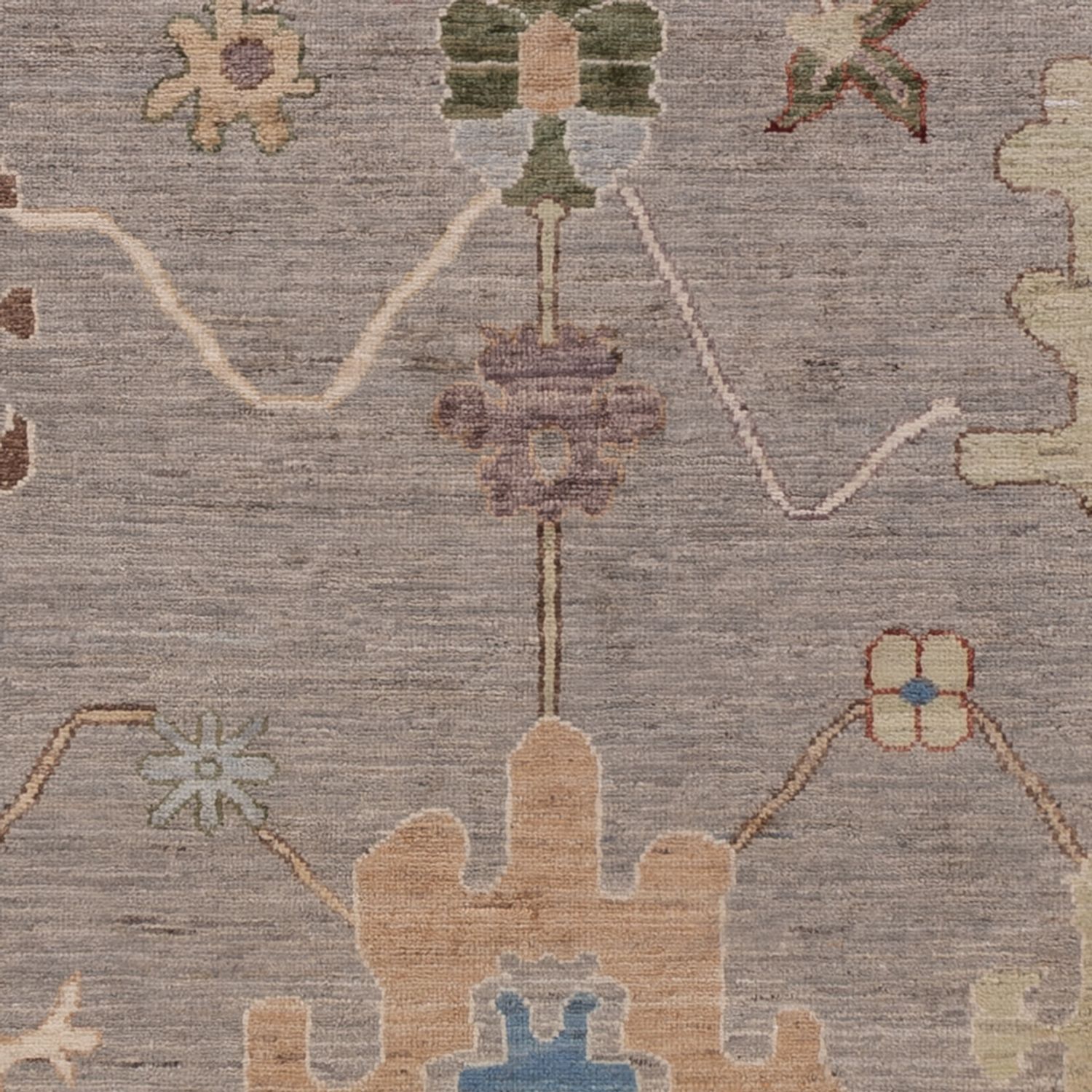 Ziegler Teppich - Usak - 236 x 170 cm - grau