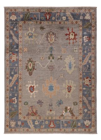 Ziegler Teppich - Usak - 236 x 170 cm - grau