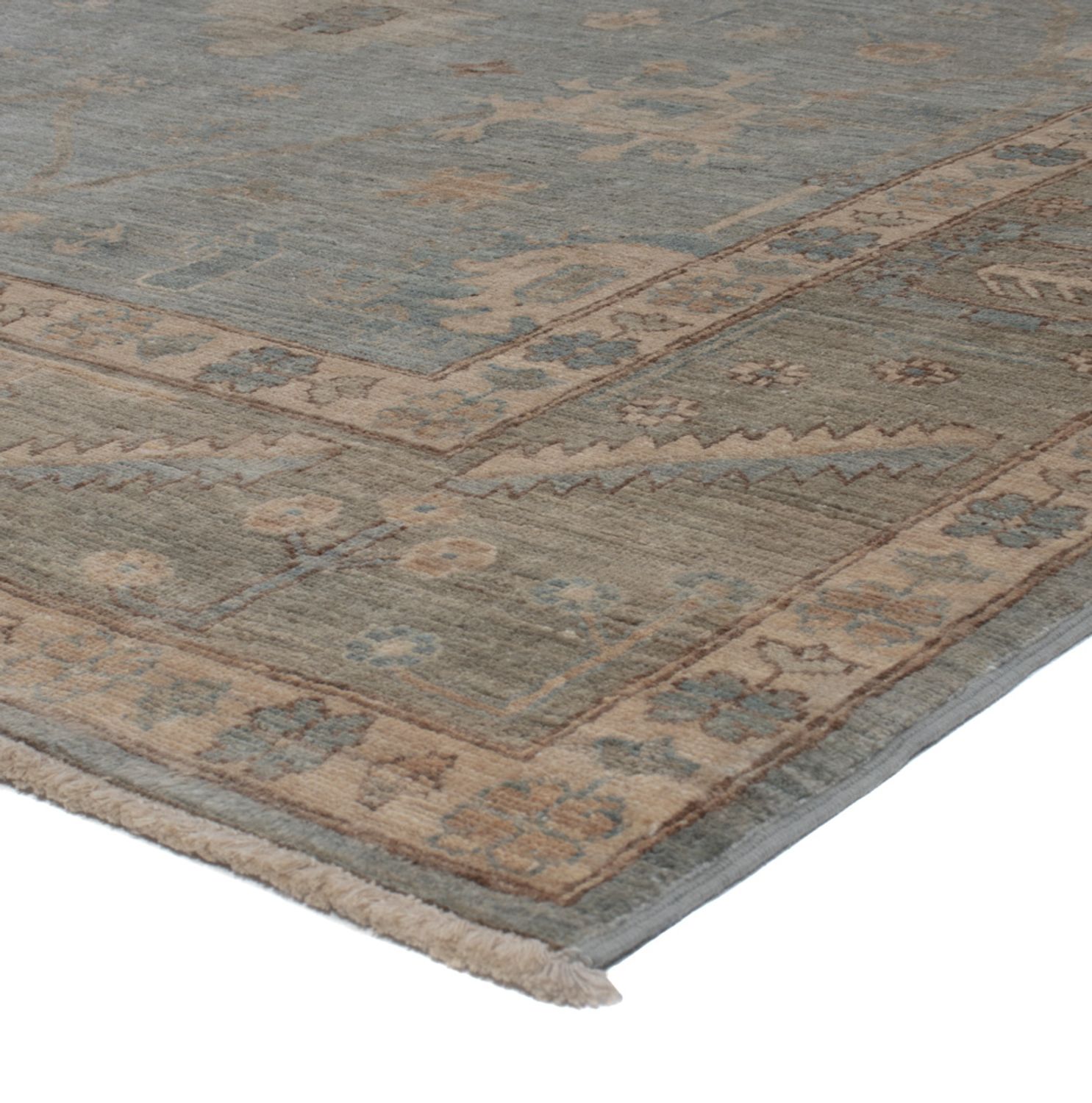 Ziegler Teppich - Usak - 239 x 172 cm - grau