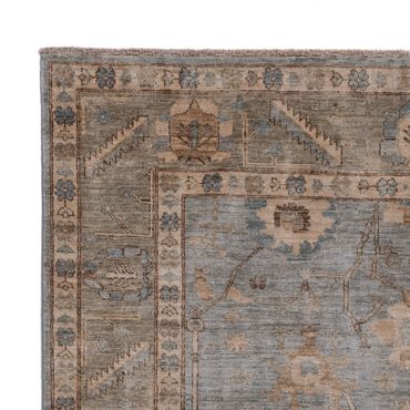 Tapete Ziegler - Usak - 239 x 172 cm - cinzento