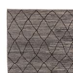 Berber Teppich - 212 x 150 cm - dunkelgrau