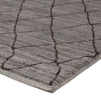 Berber Teppich - 212 x 150 cm - dunkelgrau