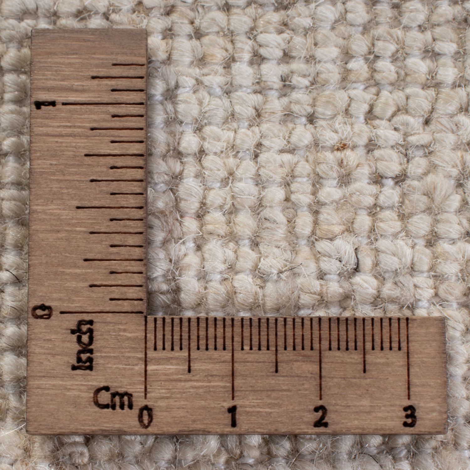 Alfombra bereber - 204 x 150 cm - gris claro