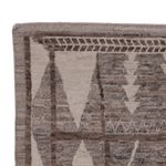 Berber Teppich - 190 x 144 cm - dunkelbraun