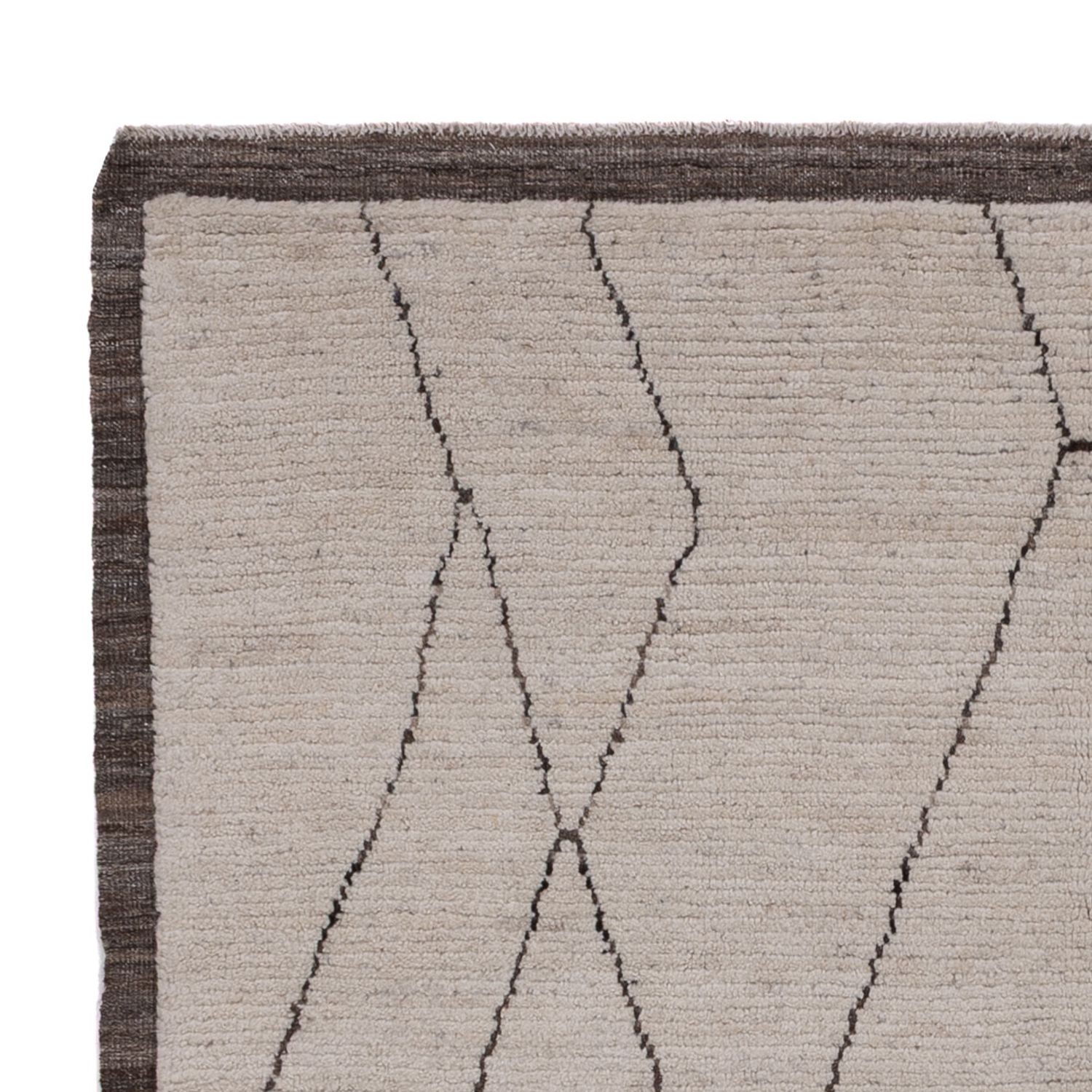 Berber Teppich - 200 x 161 cm - grau