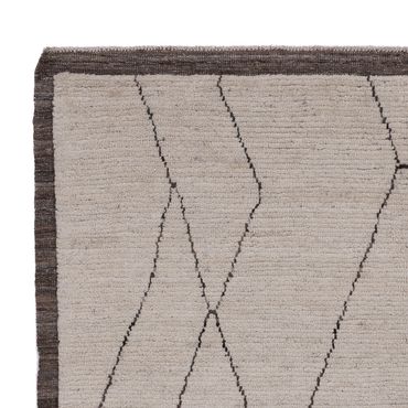 Berber Teppich - 200 x 161 cm - grau