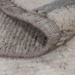 Alfombra bereber - 192 x 150 cm - gris