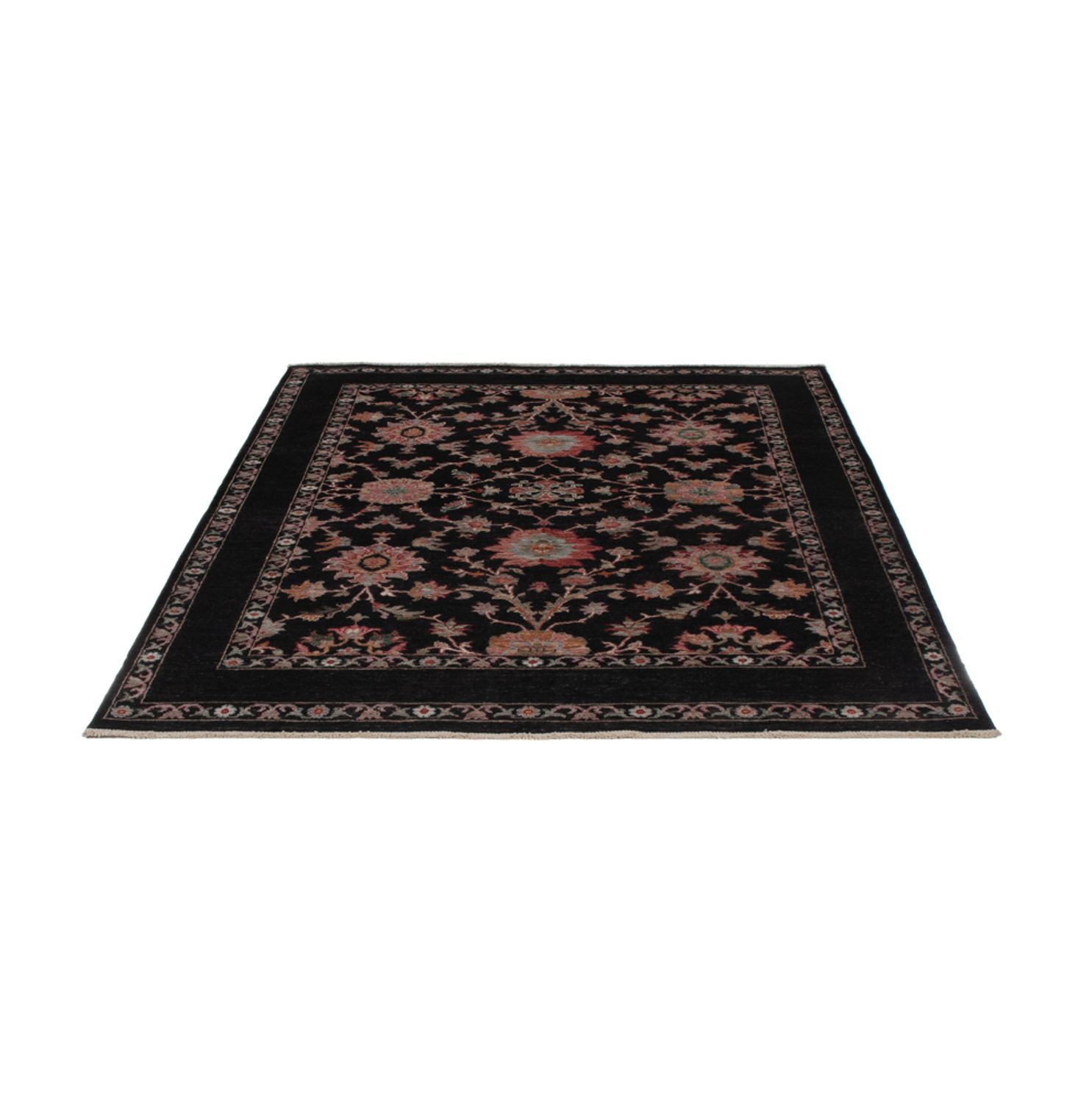 Ziegler Teppich - Ariana - 194 x 154 cm - dunkelblau