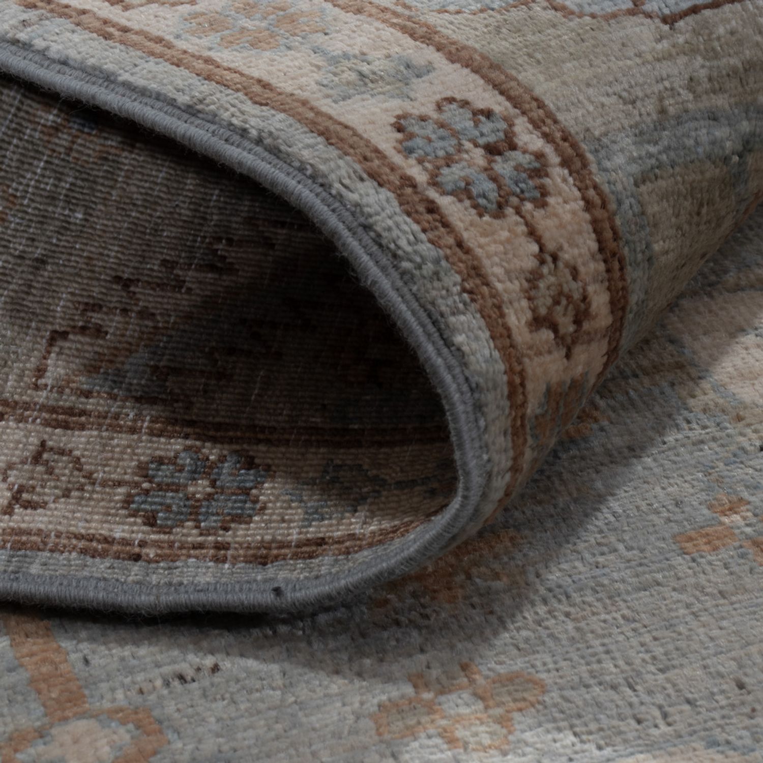 Ziegler Teppich - Usak - 193 x 153 cm - hellblau