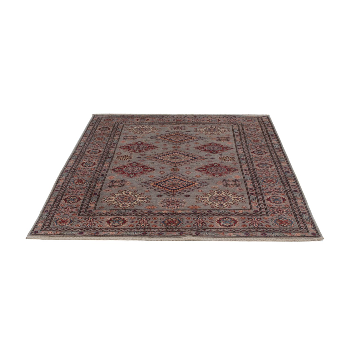 Ziegler Teppich - Kazak - 194 x 150 cm - dunkelbeige