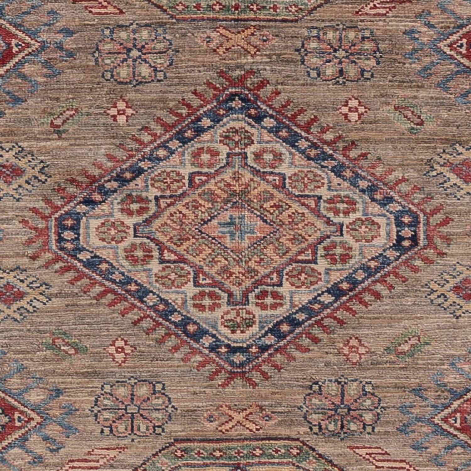 Ziegler Teppich - Kazak - 201 x 149 cm - dunkelbeige