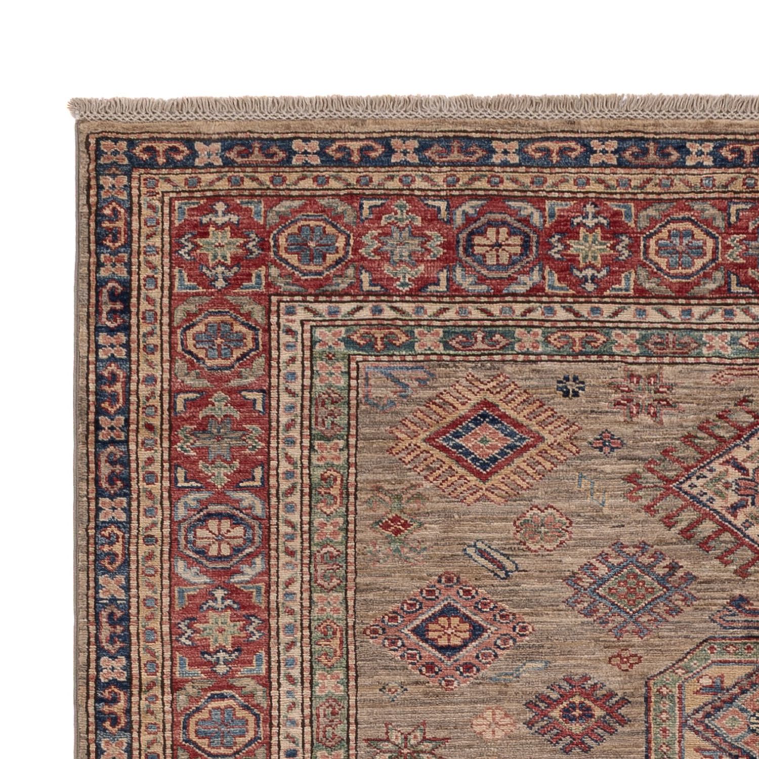 Ziegler Teppich - Kazak - 201 x 149 cm - dunkelbeige