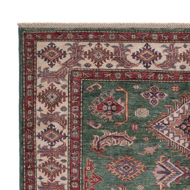 Ziegler Teppich - Kazak - 200 x 148 cm - grün