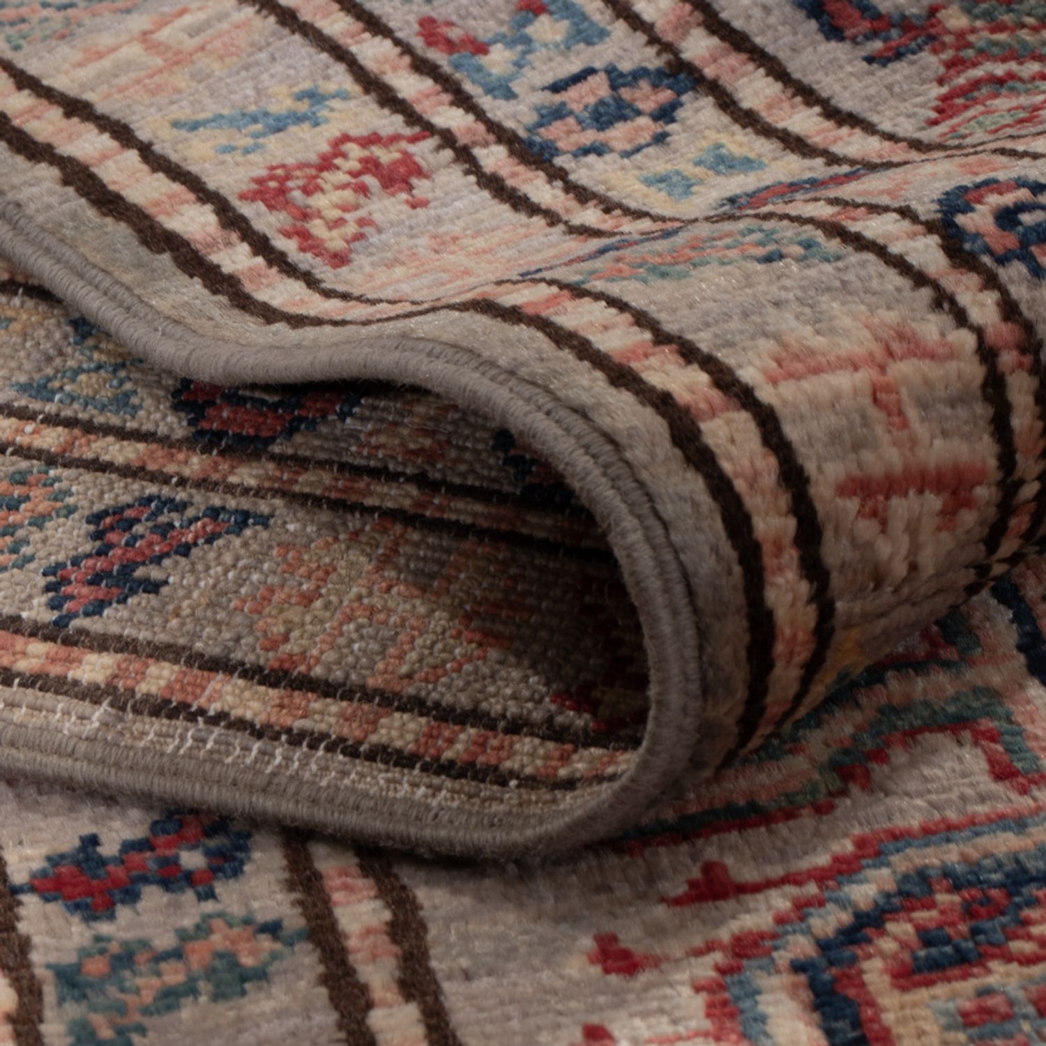 Ziegler Teppich - Kazak - 205 x 147 cm - dunkelbeige