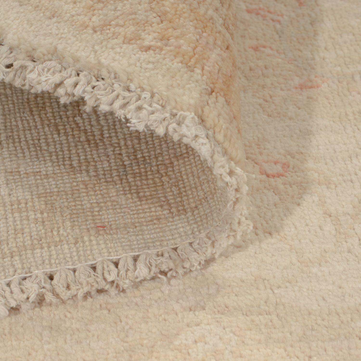 Ziegler Teppe rundt  - 148 x 148 cm - lys beige