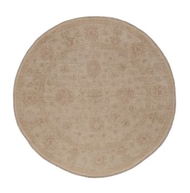 Ziegler Teppe rundt  - 148 x 148 cm - lys beige