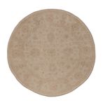 Ziegler Teppe rundt  - 148 x 148 cm - lys beige