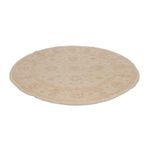 Ziegler Teppe rundt  - 148 x 148 cm - lys beige
