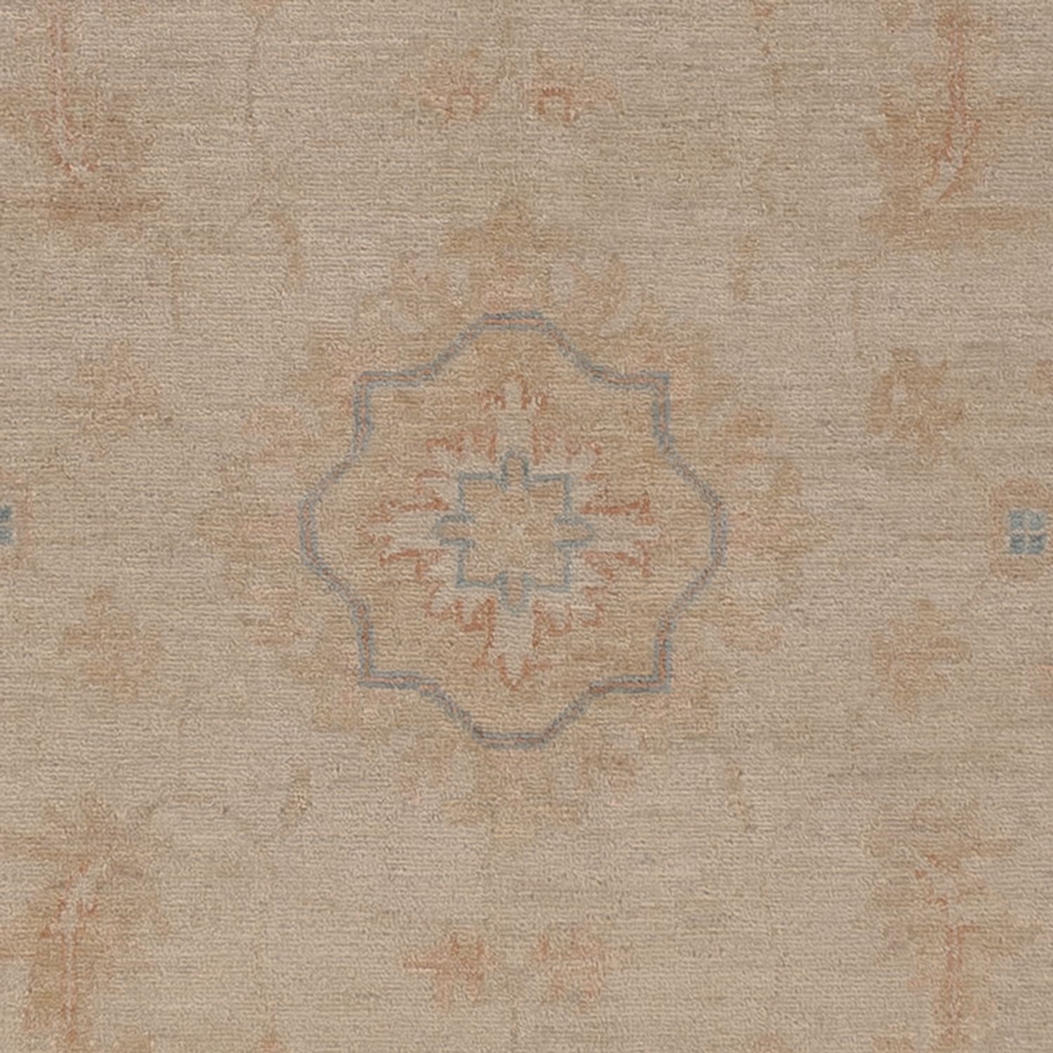 Ziegler Teppe rundt  - 206 x 199 cm - lys beige