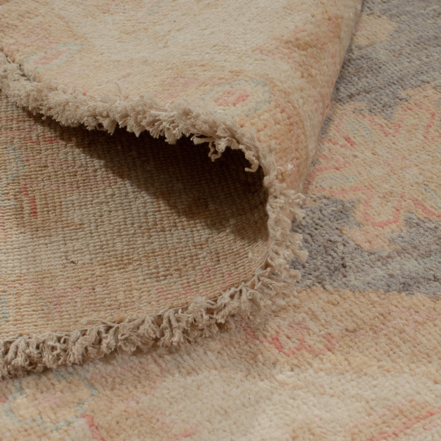 Ziegler Teppe rundt  - 198 x 198 cm - blå